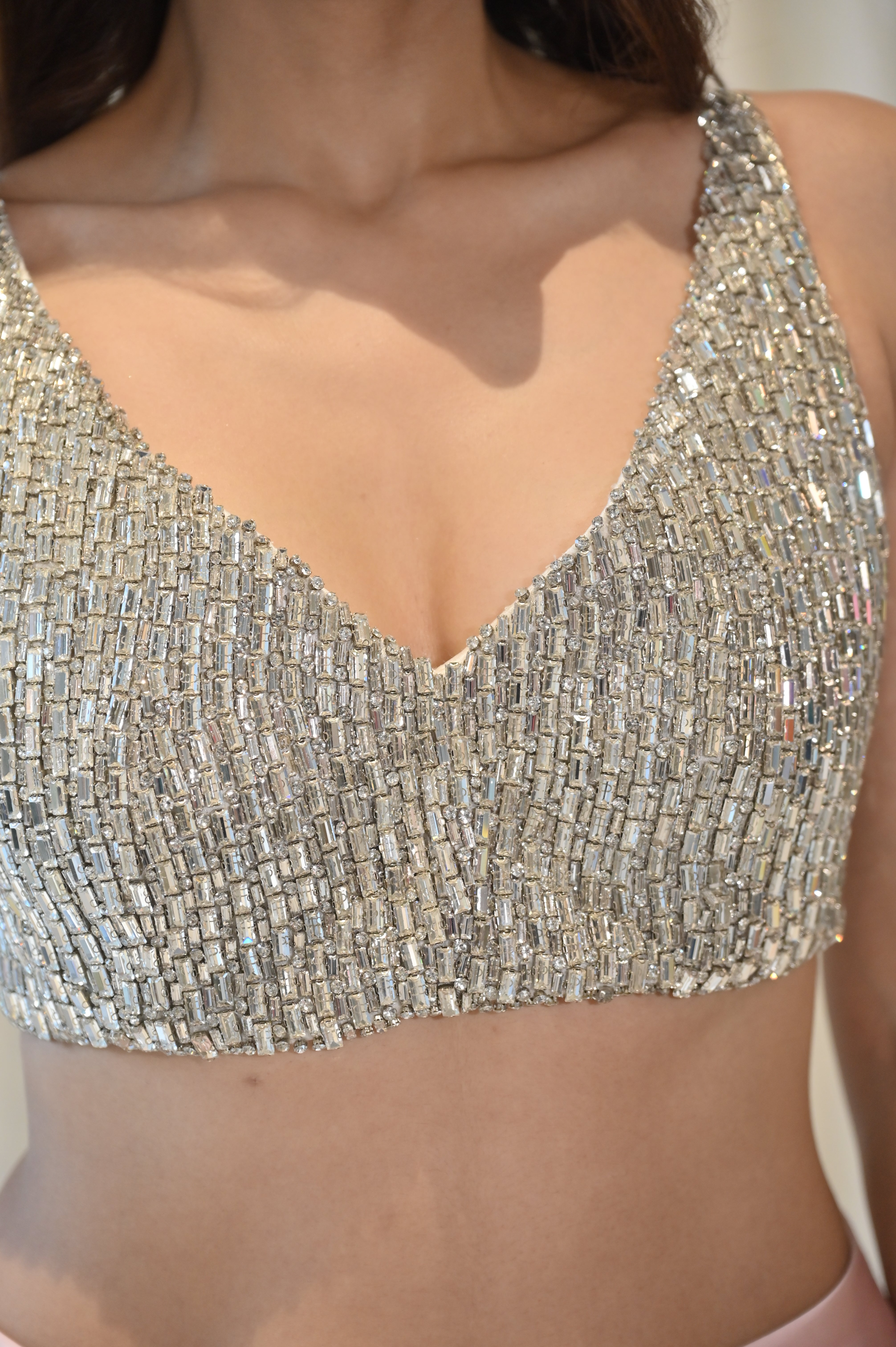 CELINE CRYSTAL EMBELLISHED BRALETTE